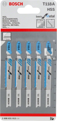 Picture of Jig Saw blades - BOSCH T118A