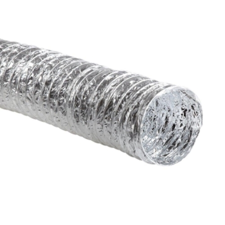 Picture for category 100mm Aluminium Flexible Ducting  x 10MTR (£3.50)
