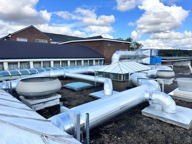 Chesterfield ventilation installation