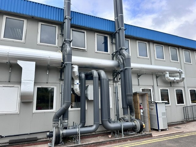 Laboratory ventilation ductwork