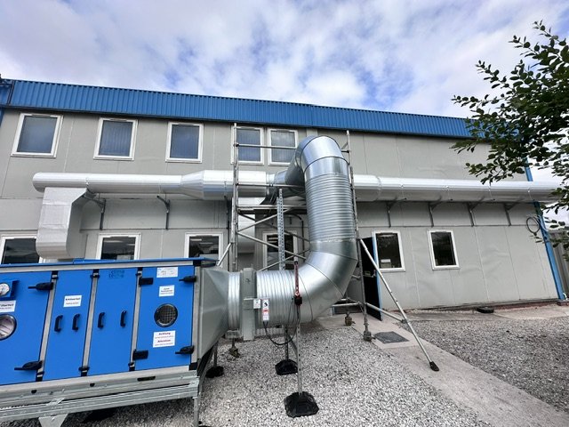 HEPA ventilation system installation